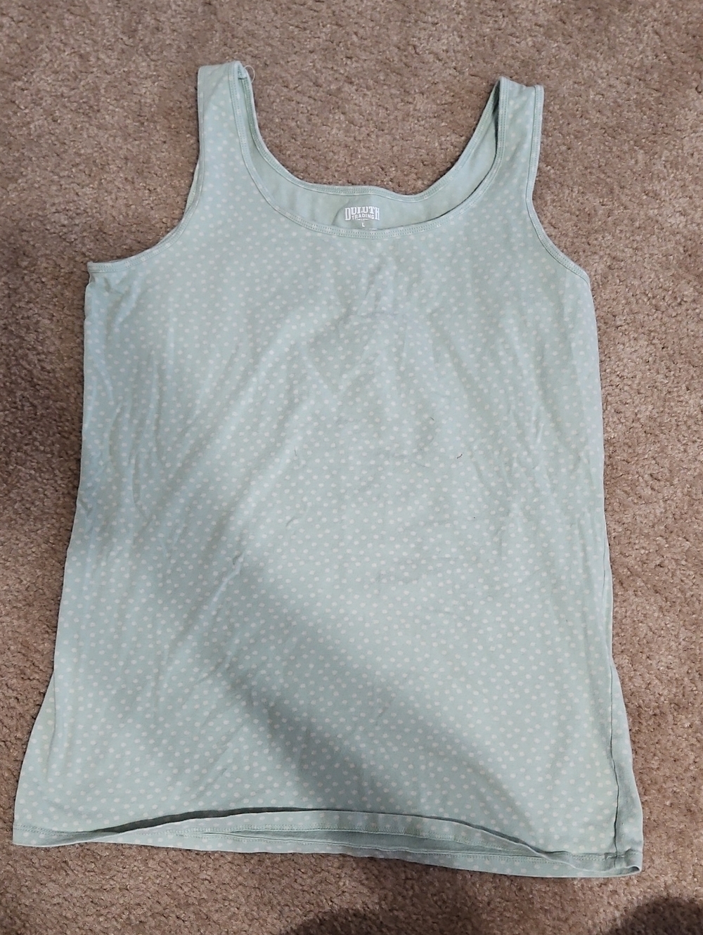 Duluth Trading Co Light Mint Tank Top